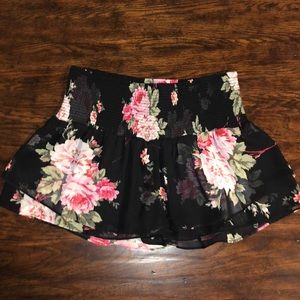 Express floral Skirt/Shorts
